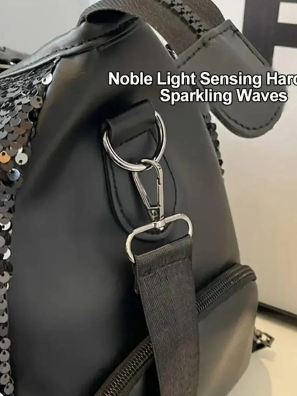 Large Capacity Shoulder Bag for Men Business Travel Sports